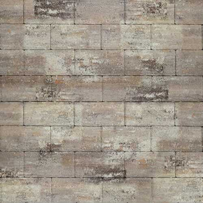 Брусчатка Steinrus Прямоугольник Color Mix Берилл 60 мм