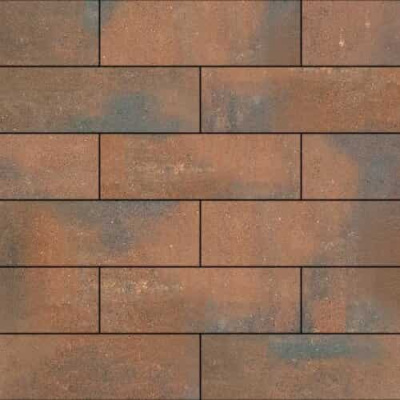 Тротуарная плитка Steinrus Гранада Color Mix Штайнрус 80 мм