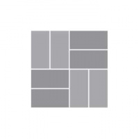 Тротуарная плитка Steinrus Парк Плейс Color Mix 80 мм